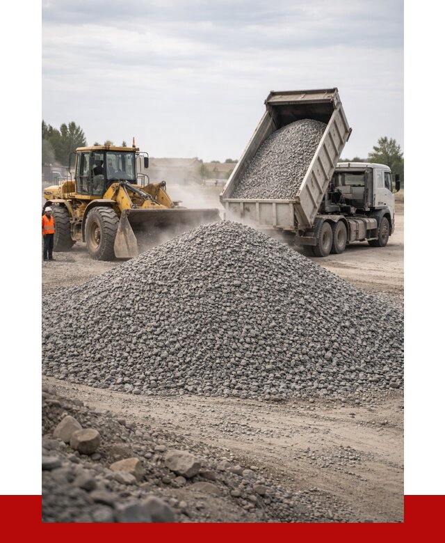Купить щебень с доставкой в Ногинске от 2533 руб. | ПРОНЕРУДНгн