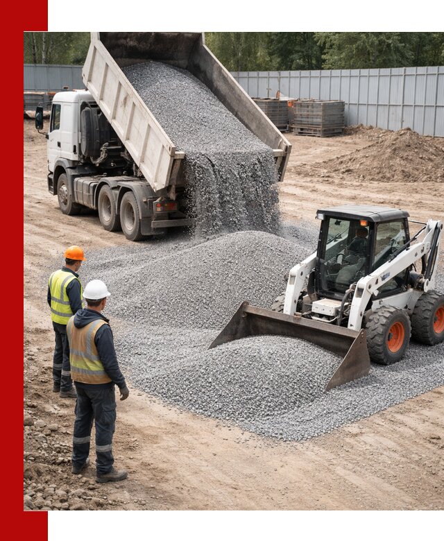 Доставка и продажа гранитного щебня фракции 0-5 в Ногинске