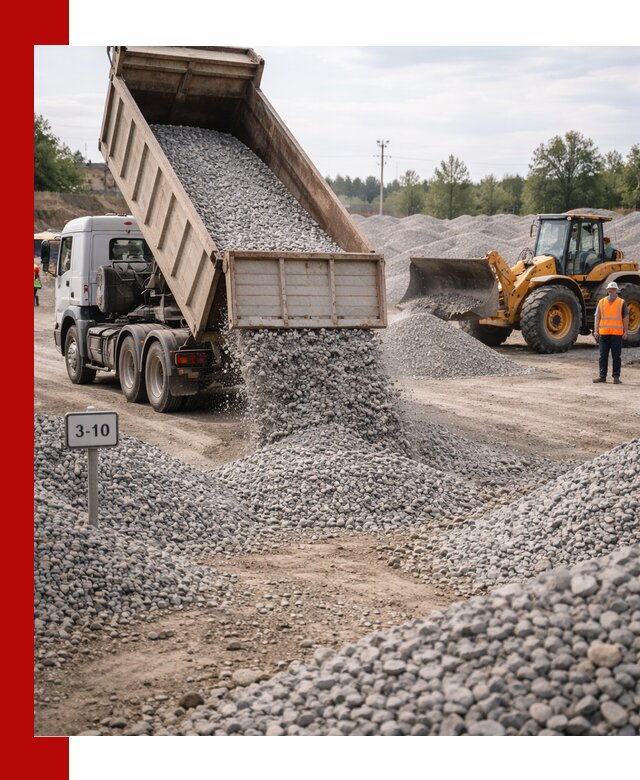Гранитный щебень фракции 3–10: доставка и продажа в Ногинске