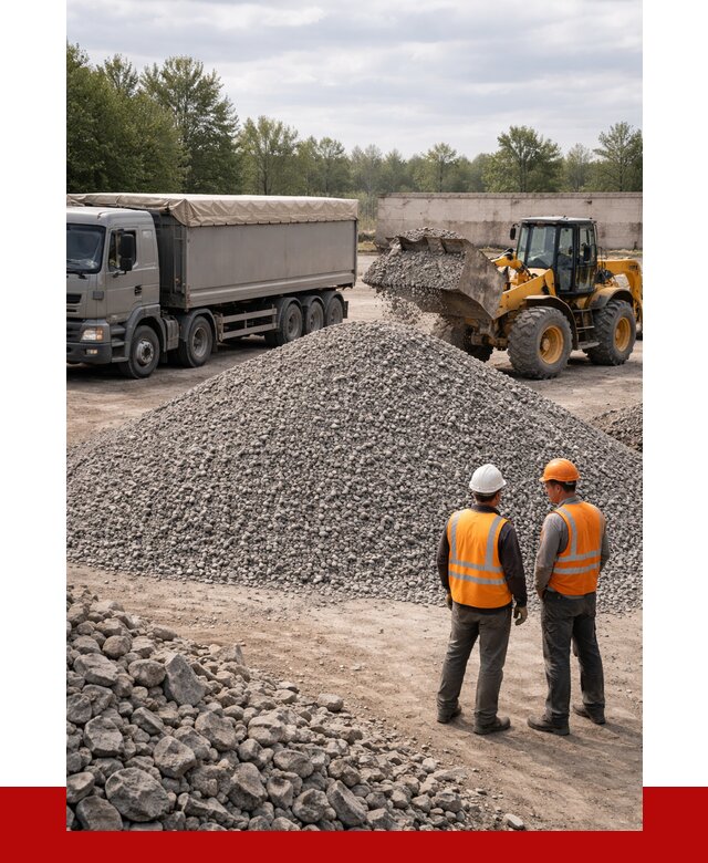 Гранитный щебень фракция 5-20 в Ногинске от 4255 руб | ПРОНЕРУДНгн