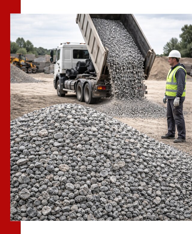 Доставка и продажа гранитного щебня фракции 5-20 в Ногинске