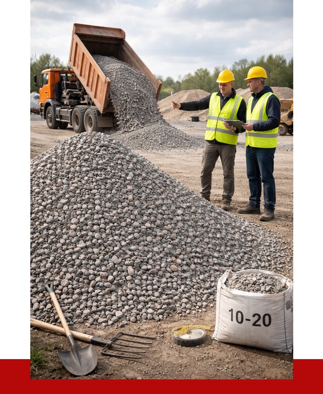 Гранитный щебень фракция 10-20 в Ногинске от 4255 руб.|ПРОНЕРУДНгн