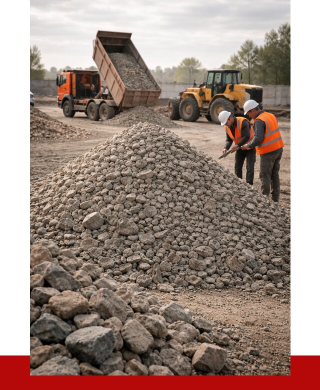 Гранитный щебень фракция 40-70 в Ногинске от 2533 руб ПРОНЕРУДНгн