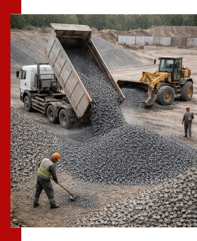 Щебень габбро-диабаз фр. 5-20 с доставкой в Ногинске