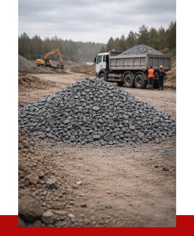 Щебень габбро диабаз фракция 40-70 в Ногинске от 2229 р-ПРОНЕРУДНгн