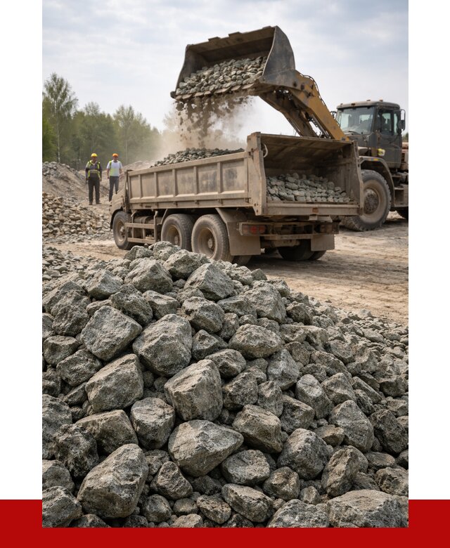 Щебень габбро диабаз фракция 70-150 в Ногинске от 2837 р.|ПРОНЕРУДНгн