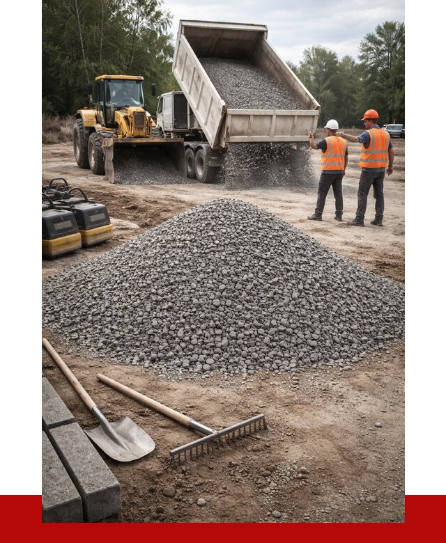 Гравийный щебень купить в Ногинске от 2229 р. ПРОНЕРУДНгн