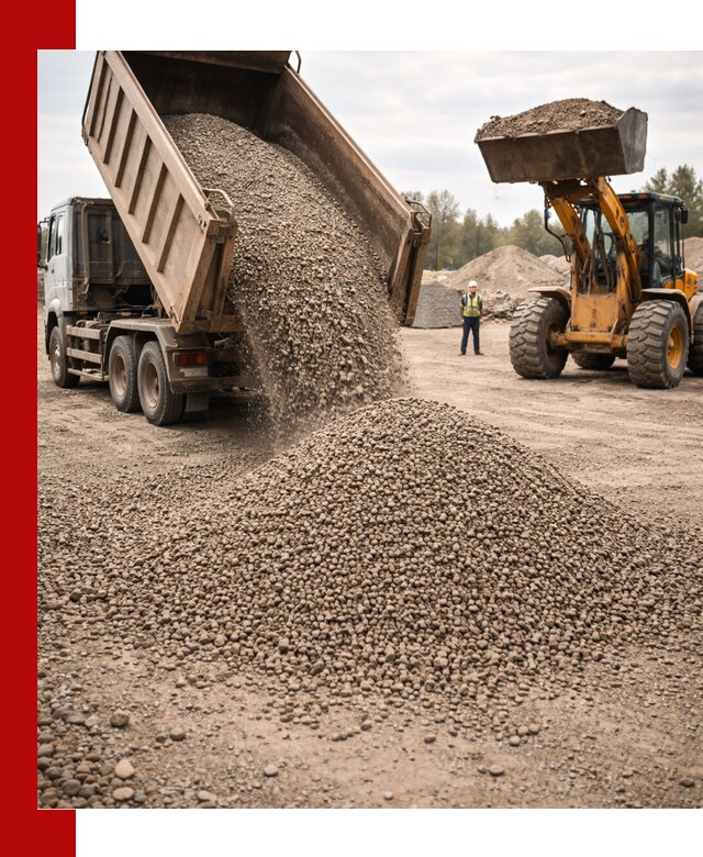 Гравийный щебень фракция 3–10 с доставкой в Ногинске