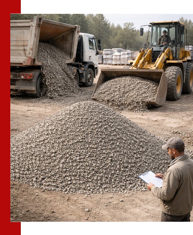 Гравийный щебень фракция 5–10 с доставкой в Ногинске