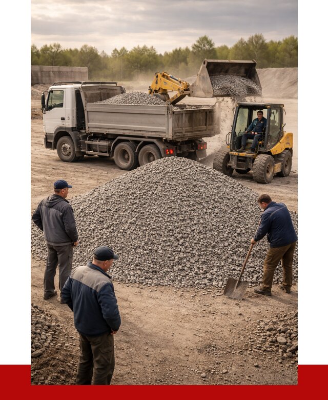 Гравийный щебень фракция 5-20 в Ногинске от 2431 р. ПРОНЕРУДНгн