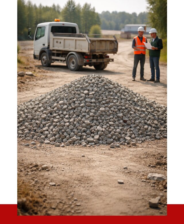 Гравийный щебень фракция 20-40 в Ногинске от 1216 р. | ПРОНЕРУДНгн
