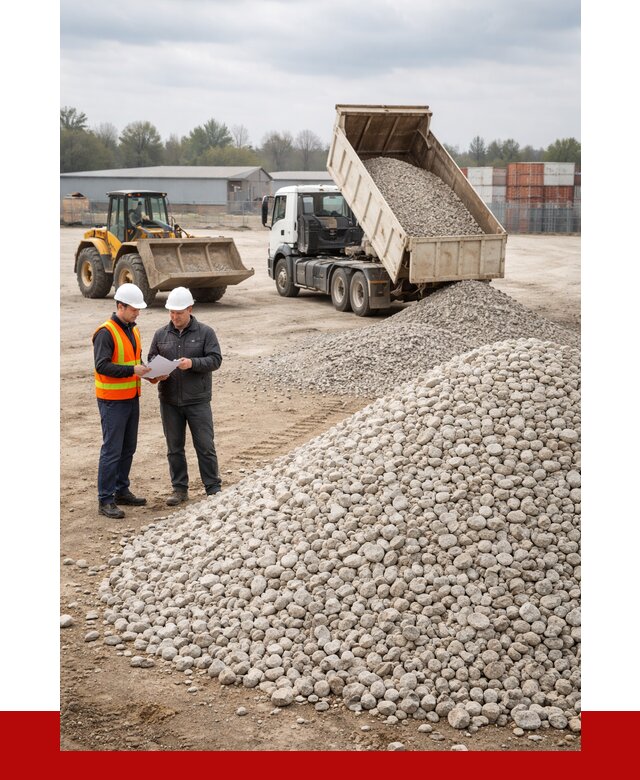 Известняковый щебень в Ногинске от 1418 р. доставка | ПРОНЕРУДНгн