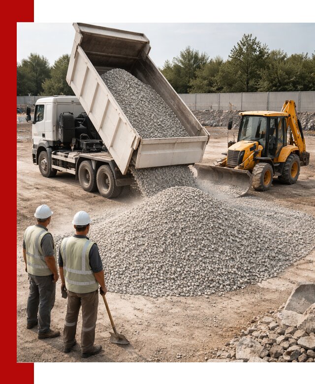 Купить известняковый щебень фракции 5–10 мм с доставкой в Ногинске