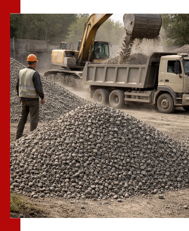 Шлаковый щебень фракция 5-20 с доставкой в Ногинске