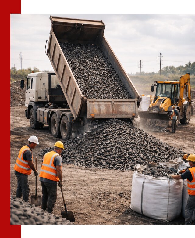 Шлаковый щебень фракция 40-70 с доставкой в Ногинске