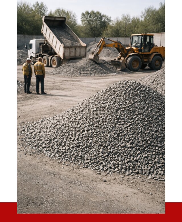 Вторичный щебень фр. 5-20 в Ногинске от 1621 р. - ПРОНЕРУДНгн