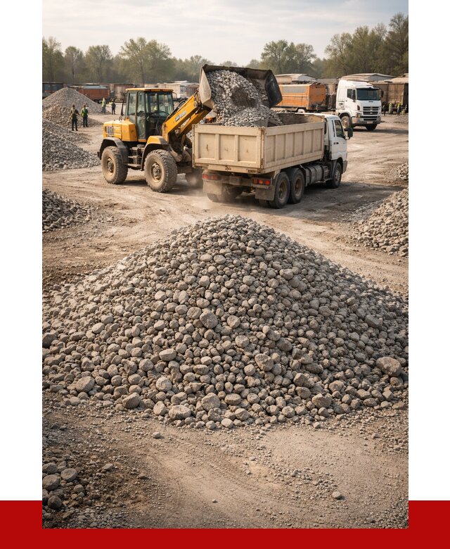 Вторичный щебень фракция 40-70 в Ногинске от 1763 р, ПРОНЕРУДНгн