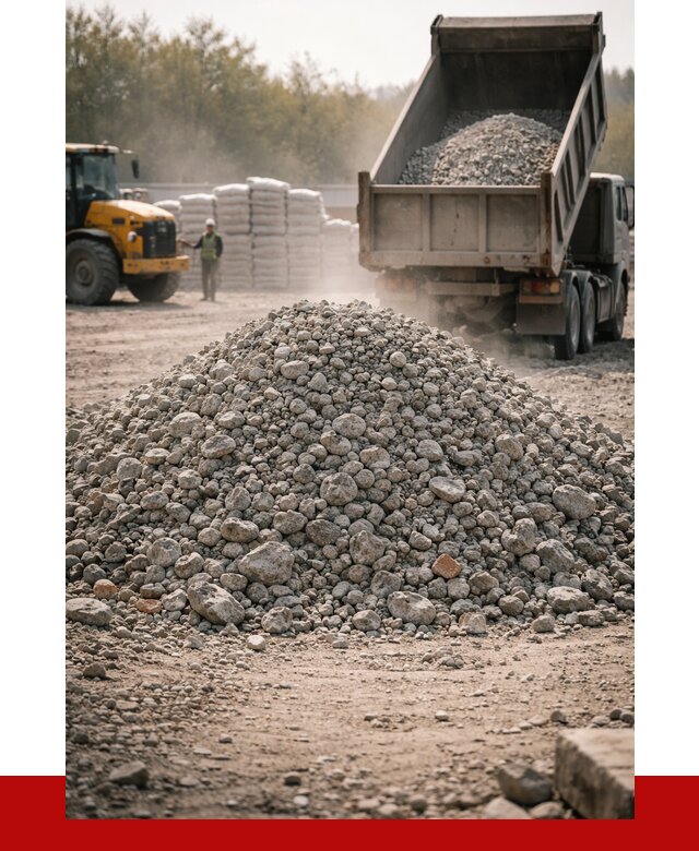 Вторичный щебень фракция 70-150 в Ногинске от 1418 р. | ПРОНЕРУДНгн