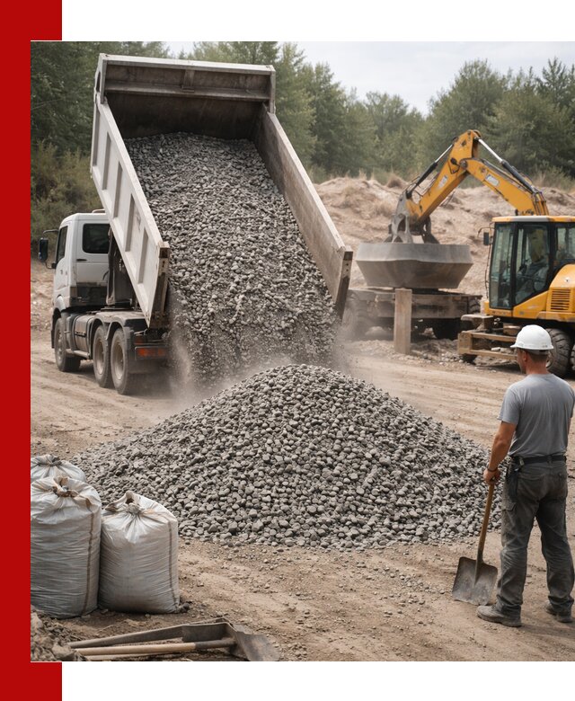 Доставка и продажа бетонного щебня в Ногинске