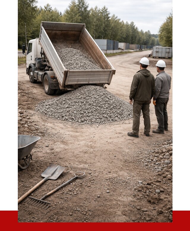 Бетонный щебень фракция 5-20 в Ногинске от 3242 р., ПРОНЕРУДНгн