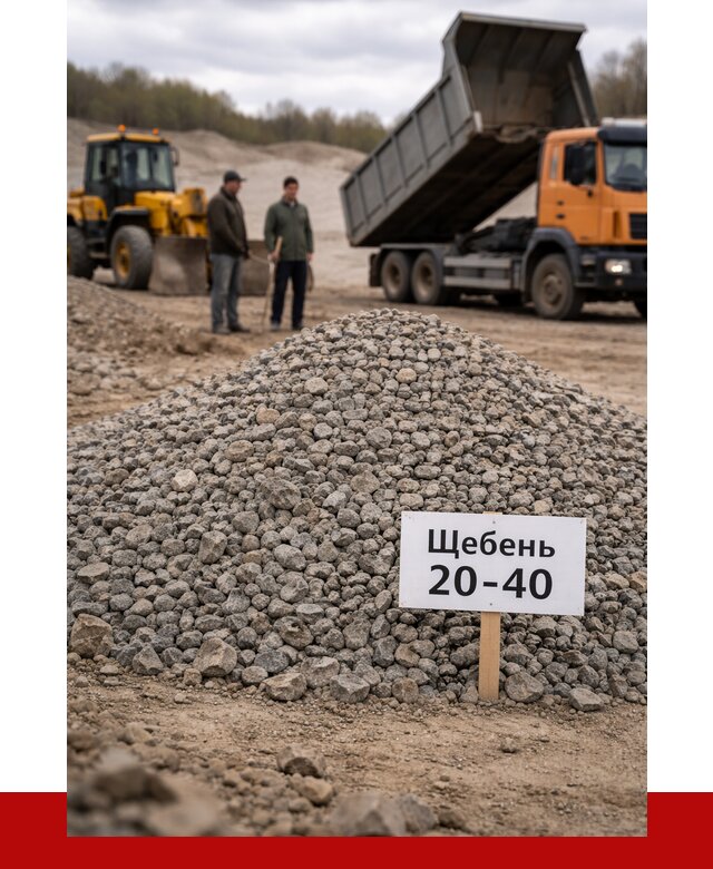 Бетонный щебень фракция 20-40 в Ногинске от 2482 р. | ПРОНЕРУДНгн