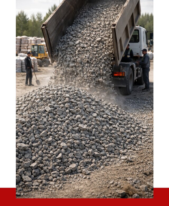 Бетонный щебень фракция 40-70 в Ногинске от 1824 р. ПРОНЕРУДНгн