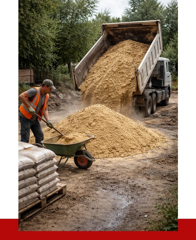 Купить песок с доставкой в Ногинске от 1824 р. | ПРОНЕРУДНгн