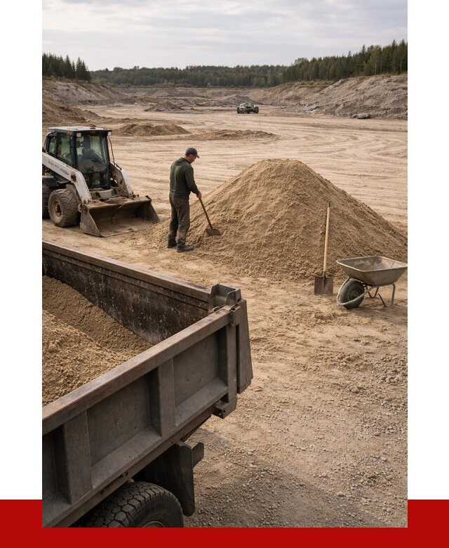Карьерный песок среднезернистый в Ногинске, от 2229 р. ПРОНЕРУДНгн