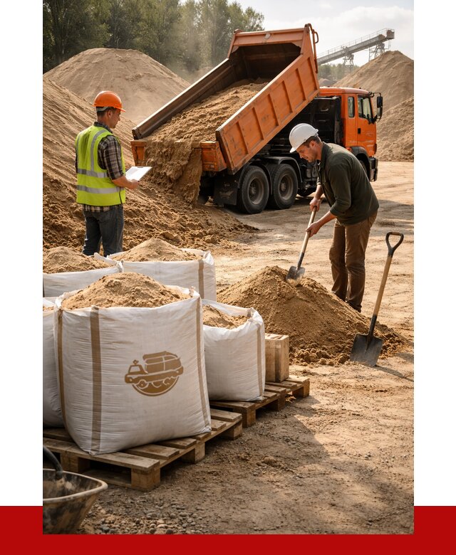 Строительный песок в Ногинске от 2229 р. с доставкой, ПРОНЕРУДНгн