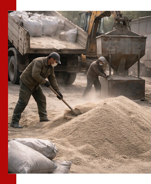 Кварцевый песок для пескоструя в Ногинске — доставка и качество