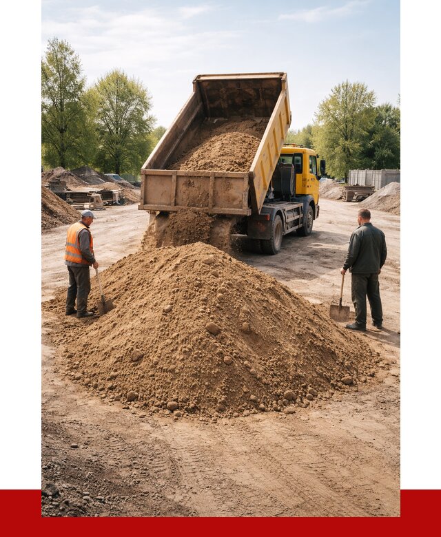 Пескогрунт в Ногинске от 4255 р. с доставкой от ПРОНЕРУДНгн