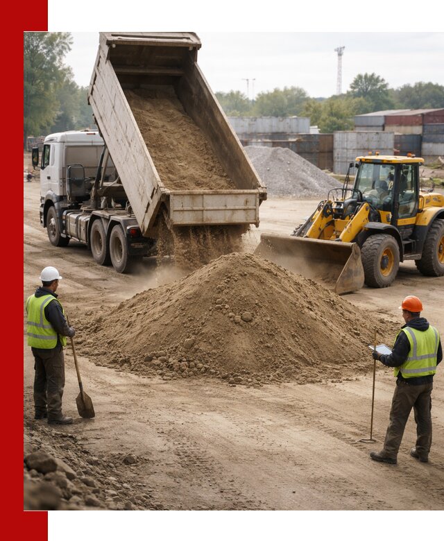 Доставка и продажа пескогрунта оптом и в розницу в Ногинске