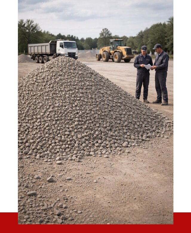 Купить гравий фракция 40-70 в Ногинске от 1216 р. | ПРОНЕРУДНгн