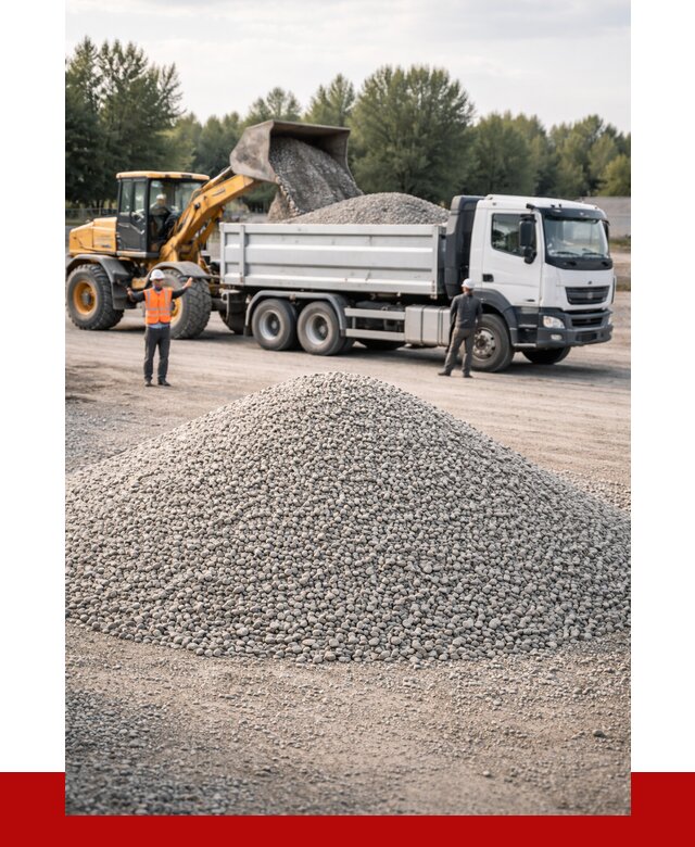 Купить мытый гравий в Ногинске от 3546 р, доставка ПРОНЕРУДНгн