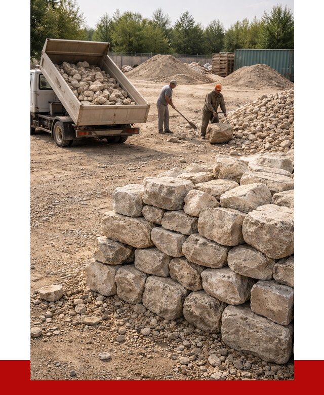 Бутовый камень известняковый в Ногинске от 4255 р. | ПРОНЕРУДНгн