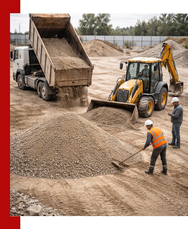 Поставка и доставка ПГС С4 в мешках и самосвалах в Ногинске
