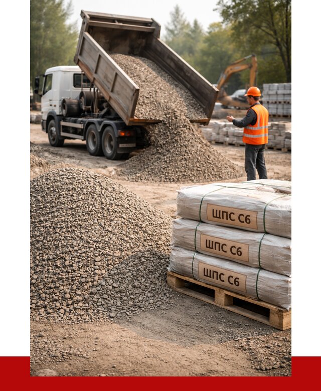 ЩПС С6 в Ногинске с доставкой от 2229 р. за куб | ПРОНЕРУДНгн