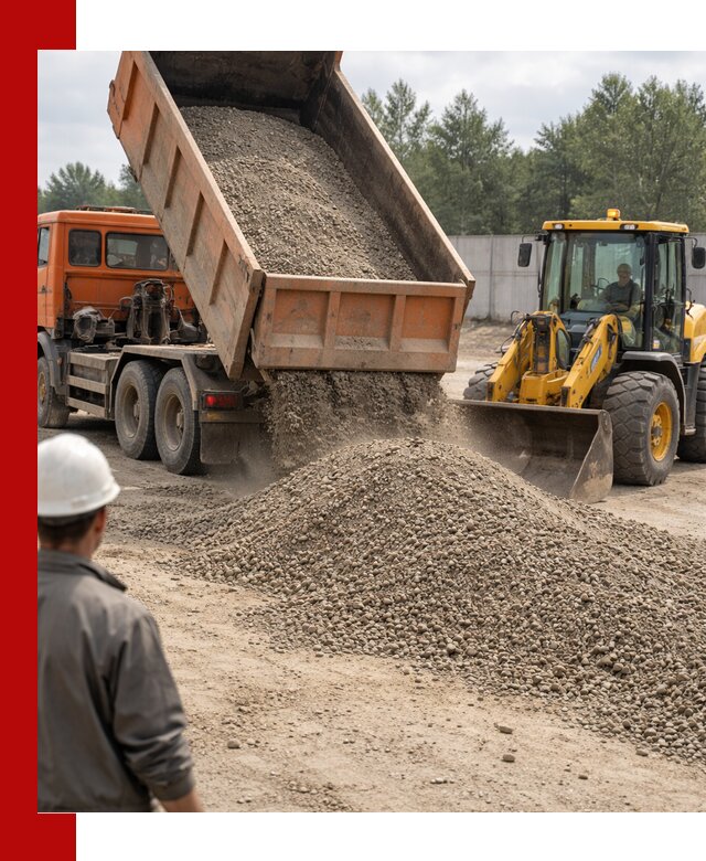 Доставка щпс С8 самосвалами в Ногинске от производителя