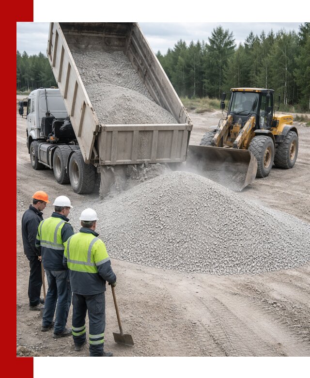 Известняковый отсев 0-5 доставка в Ногинске быстро и выгодно