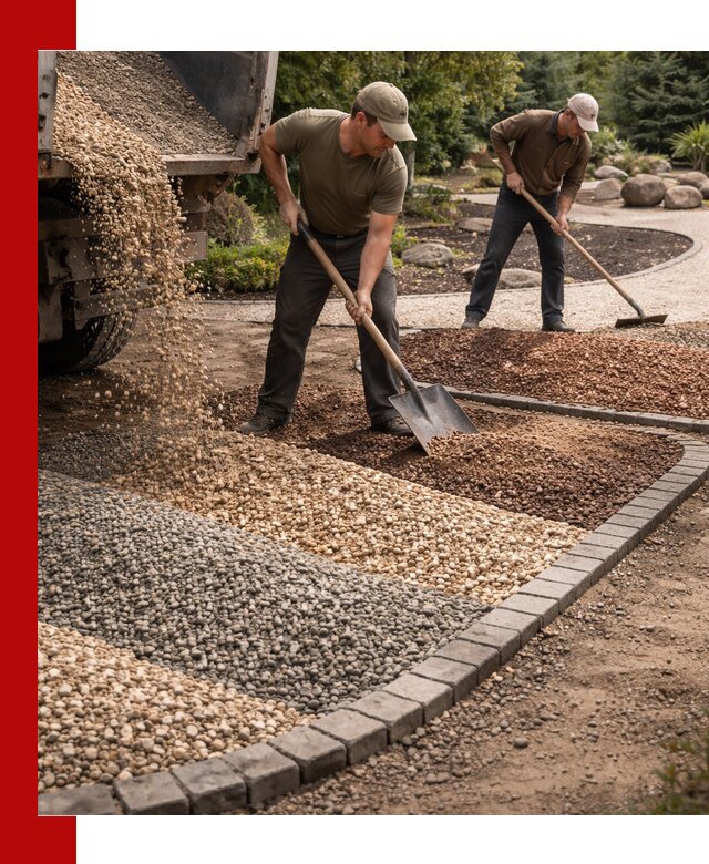 Декоративная крошка для ландшафта в Ногинске — продажа и доставка