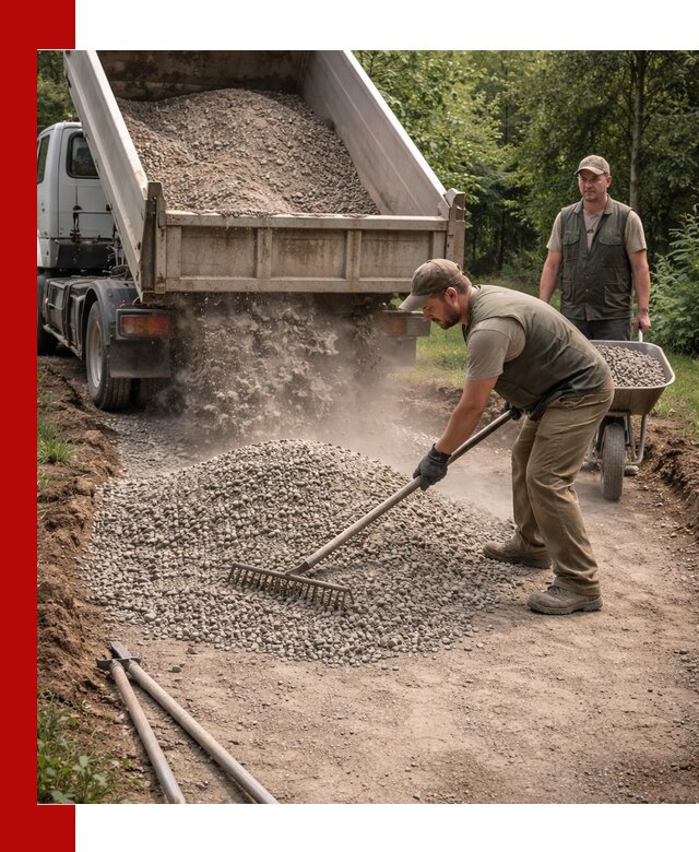 Каменная крошка для дорожек с доставкой в Ногинске