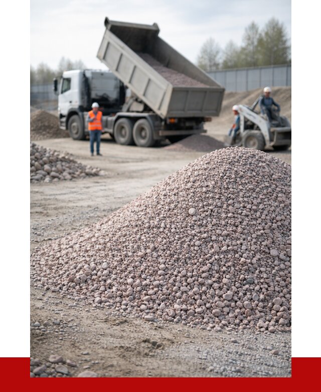 Крошка розовый гранит в Ногинске с доставкой от 4660 р. | ПРОНЕРУДНгн