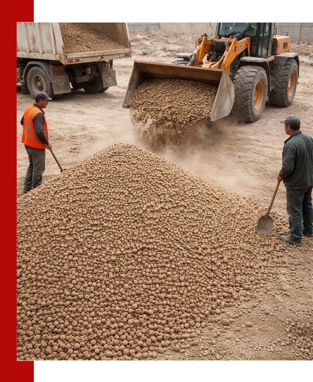 Керамзит фракция 10-20 с доставкой в Ногинске