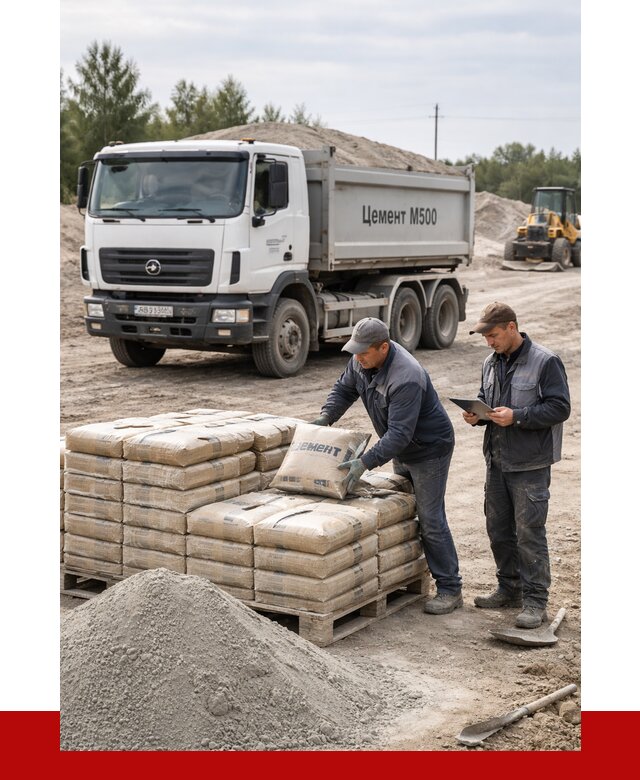 Купить цемент м500 с доставкой в Ногинске от 5268 р. | ПРОНЕРУДНгн