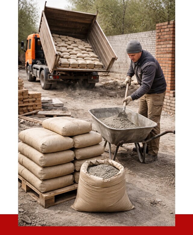 Купить сухую смесь для кладки в Ногинске от 1216 р. | ПРОНЕРУДНгн