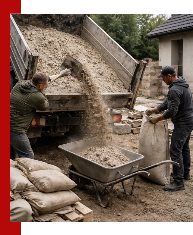 Качественная сухая смесь для кладки с доставкой в Ногинске