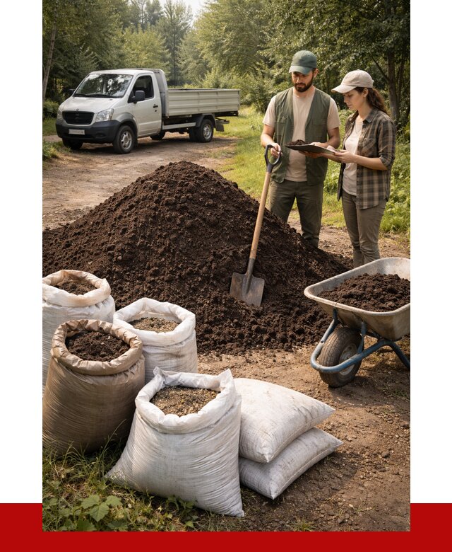 Купить грунт с доставкой в Ногинске от 4559 р. за м3 | ПРОНЕРУДНгн