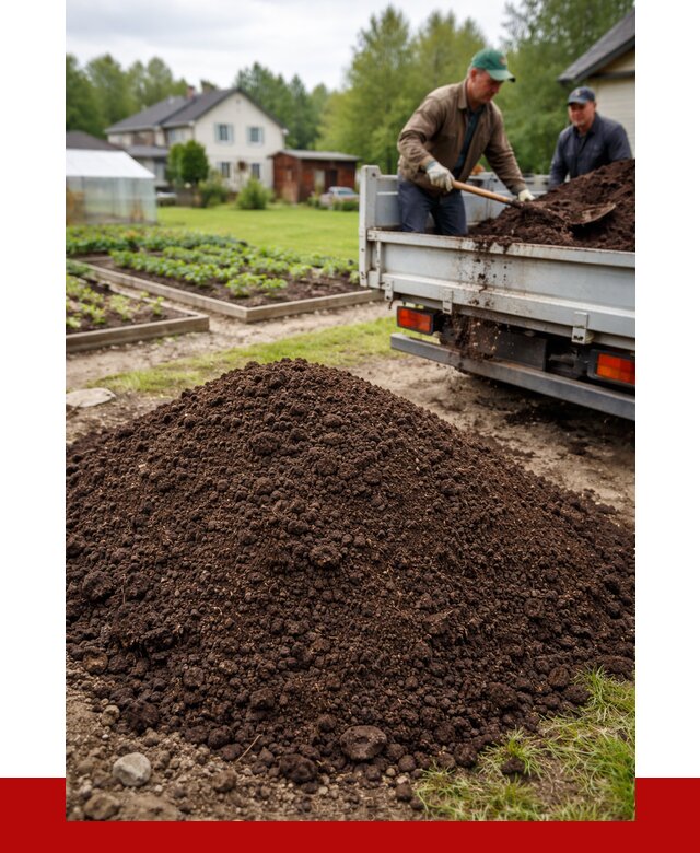Плодородный грунт в Ногинске с доставкой от 4255 р. | ПРОНЕРУДНгн