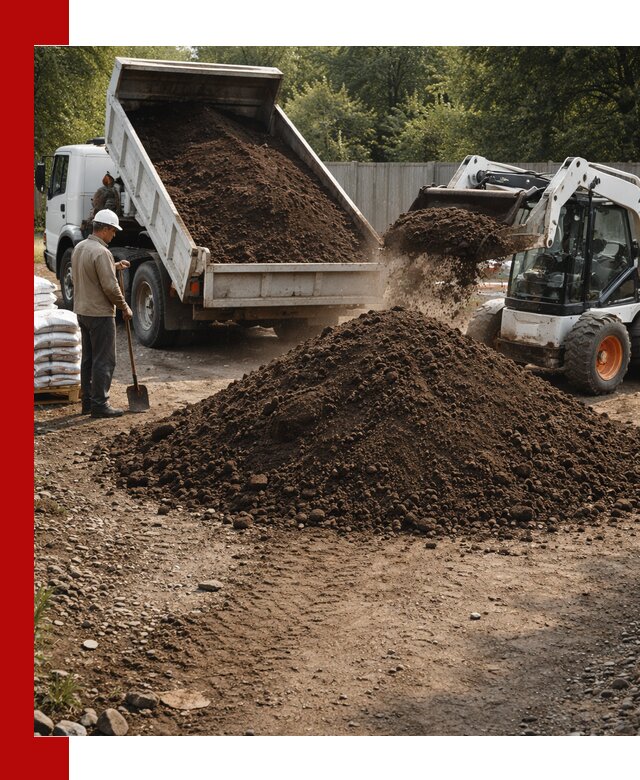 Доставка растительного грунта в Ногинске от производителя оптом и в розницу