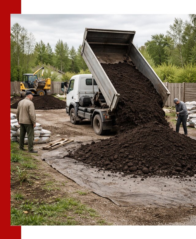 Доставка качественного почвогрунта в Ногинске оптом и в розницу